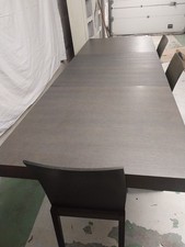 TABLE WENGE  EXTENSIBLE  HABITAT 
