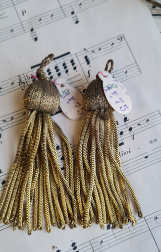Anciens pompons glands en - 2,