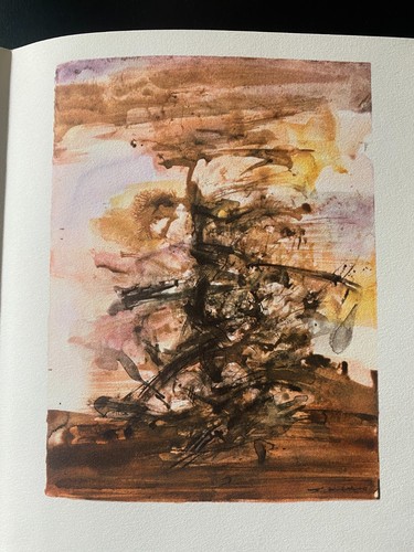 Zao wou gravure signée - wou-ki,