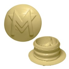 bouchon de fourche mobylette motobecane BEIGE