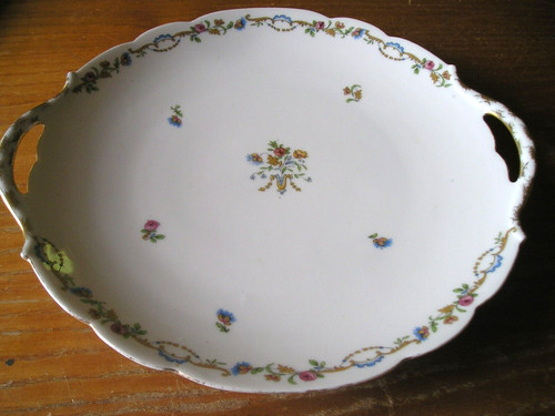 Porcelaine limoges plat - limoges-,