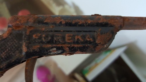 Pistolet jouet ancien eureka - ancien,