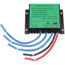 Régulateur de charge éolienne 12V/24V 400W contrôleur batterie éolien