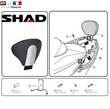 Dosseret SHAD Gris / Argent Maxi-Scooter YAMAHA TMAX T-MAX 530 2012 -> 