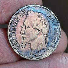 2 francs Napoléon III, tête