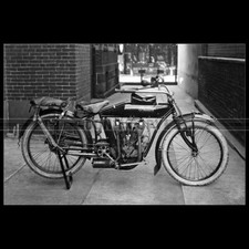 Photo M.001650 INDIAN MOTORCYCLE 1914