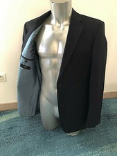 HUGO BOSS pasolini/movie veste de costume laine bleue taille 50 NEUVE