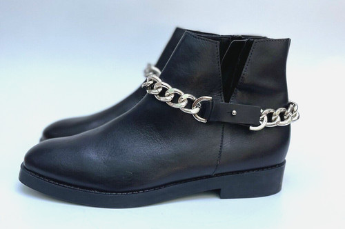 Zara cuir noir - zara, talon