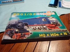 2001/2002 catalogue roco train miniature ho hoe N-430 pages