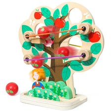 LZMDY Circuit Bille en Bois