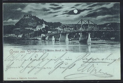 Carte postale clair lune - postale, de
