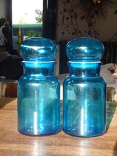 lot de 2 anciens bocaux en