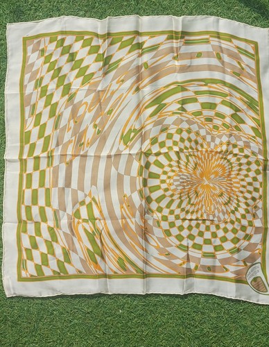 Rare foulard carré soie louis - rare,