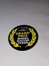 VINTAGE lot de 10 stickers GRAND PRIX Model Racing Tires (10)