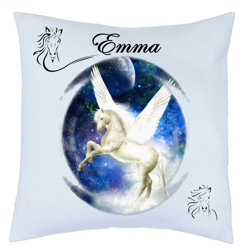 Coussin cheval ailé - coussin,