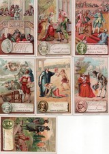 CHROMOS  SERIE  "SIGNATURE"   EDITE PAR "CHOCOLATERIE D'AIGUEBELLE"