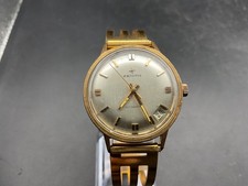 ZENITH MONTRE VINTAGE Automatique Plaquée Or calibre 2542