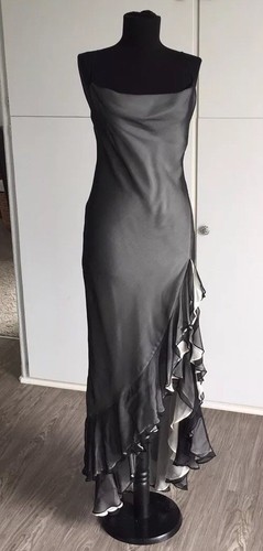 Nwt bcbg stunning silk ruffle - bcbg,