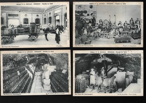 Cpa lot epernay maison - epernay,
