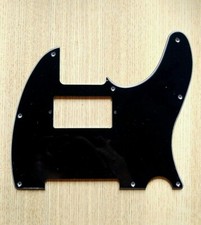 PICKGUARD TELECASTER HUMBUCKER 3 PLIS / 8 TROUS NEUF NOIR / BLACK