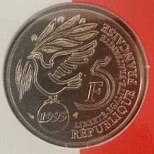 COFFRET 5 FRANCS BU NICKEL