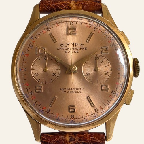 Vintage olympic chronographe - vintage,