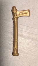 PLAYMOBIL hache  doré