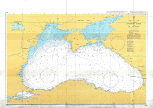 Carte murale mer - de, la