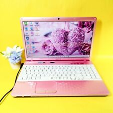 SONY VAIO Pink Intel Core i5 Windows 11 SSD 256GB 4GB Blu-ray CD DVD