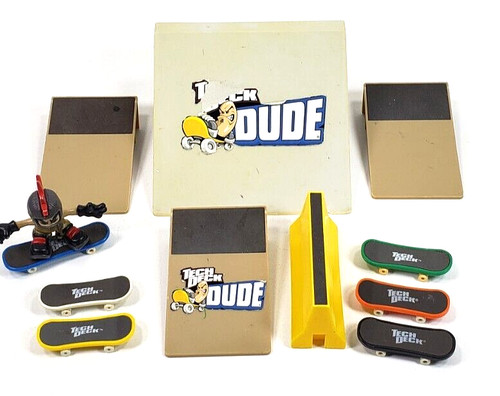 Tech deck ramps lot boards - tech,