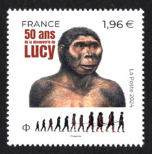 FRANCE 2024 Timbre N° 5794  - 50 ans de la découverte de LUCY **LUXE