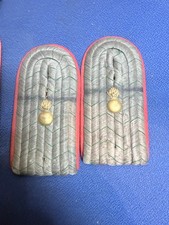 MILITARIA PAIRE D EPAULETTES ALLEMANDE WW1 ARTILLERIE