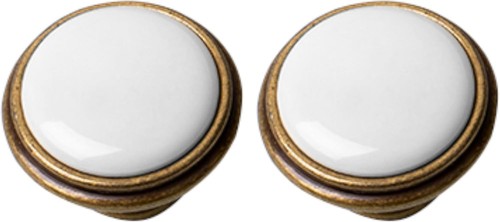 Bouton tiroir finition - 2x,