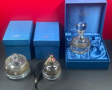 Saint Louis, nécéssaire de toilette en cristal modèle Chardon Thistle St Louis