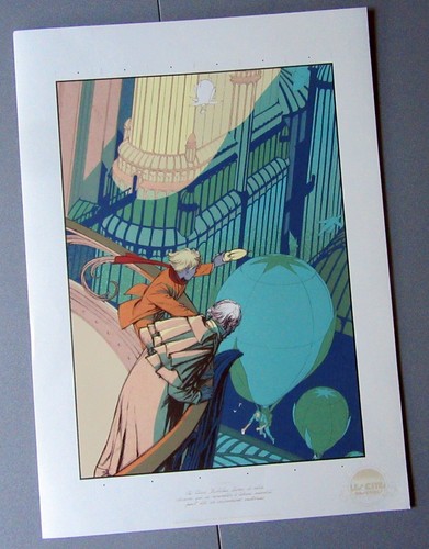 Serigraphie schuiten cites - serigraphie,