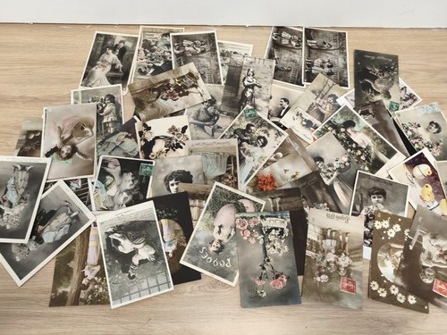 Gros lot cartes - , postales