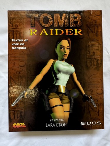 Tomb raider big box 1996 - box,