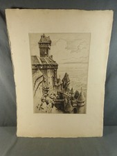 Charles PINET Eau-Forte