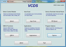 Logiciel VCDS 21.9 envoie