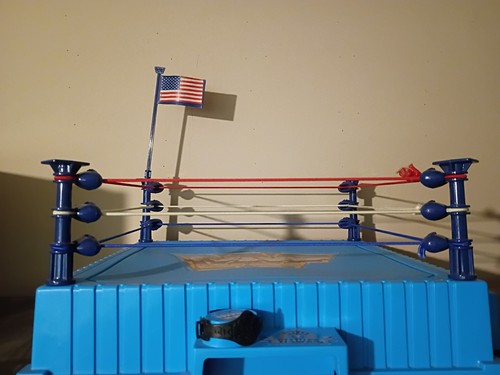 Wwf hasbro square - post, ring