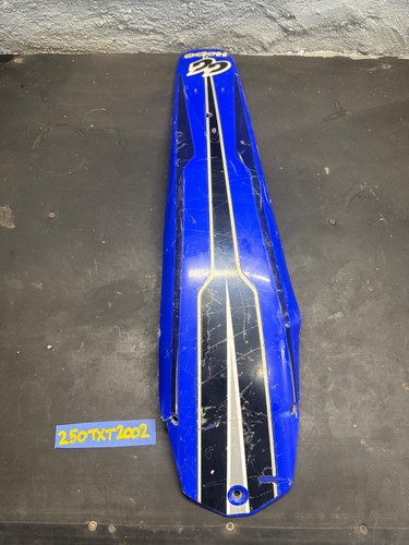 Garde boue arriére bleu - boue, trial