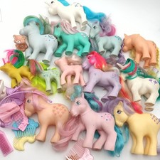 Lot de 13 Mon Petit Poney MLP My Little Pony 80s Vintage Hasbro