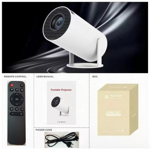 Mini projecteur hy300 720p - projecteur, 4k