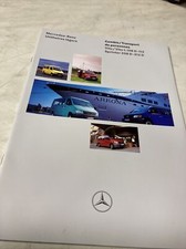 Mercedes Benz Fourgon Sprinter Vito catalogue prospectus brochure publicité