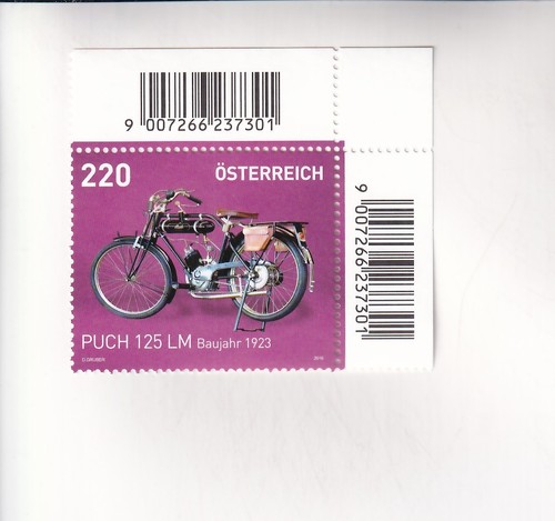 Timbre autriche moto puch - timbre,