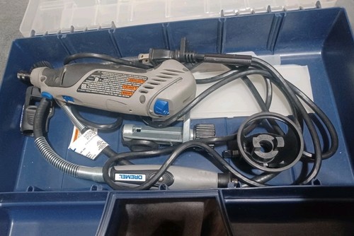 Dremel 400xpr with carry case - with,