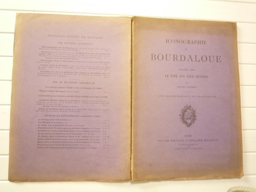 Iconographie bourdaloue - iconographie,