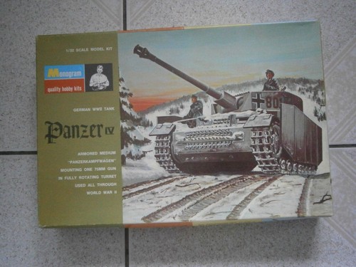 Ancienne maquette char panzer - maquette,