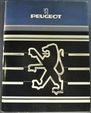 1986 Peugeot 50pg Catalog