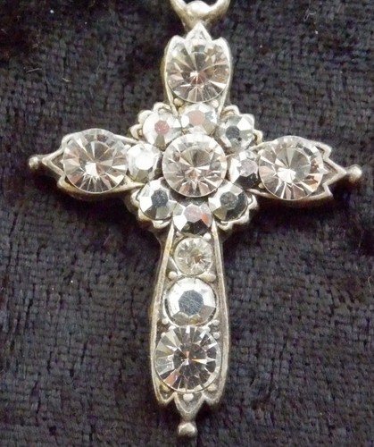 Croix fantaisie collier - collier, de